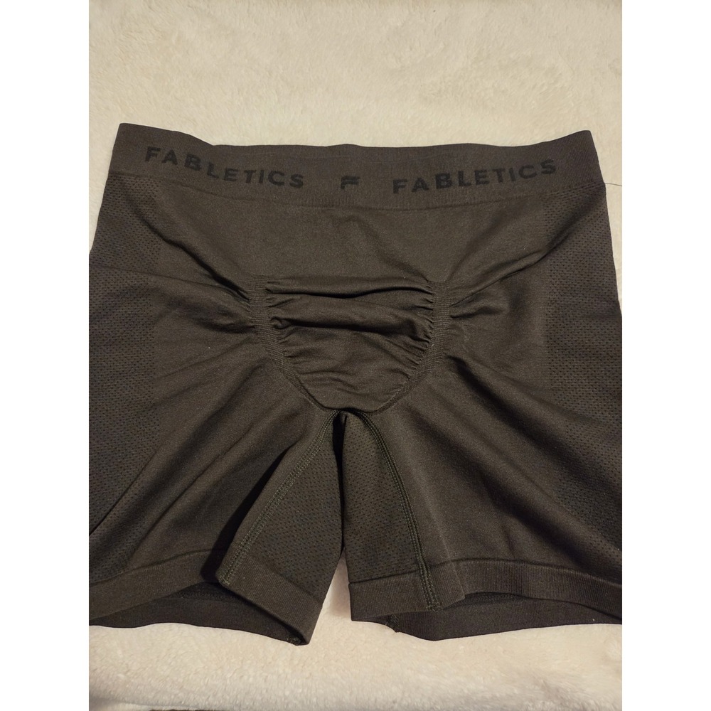 NWT‎ Fabletics Size M The Training Day Boxer Brief Dark Olive